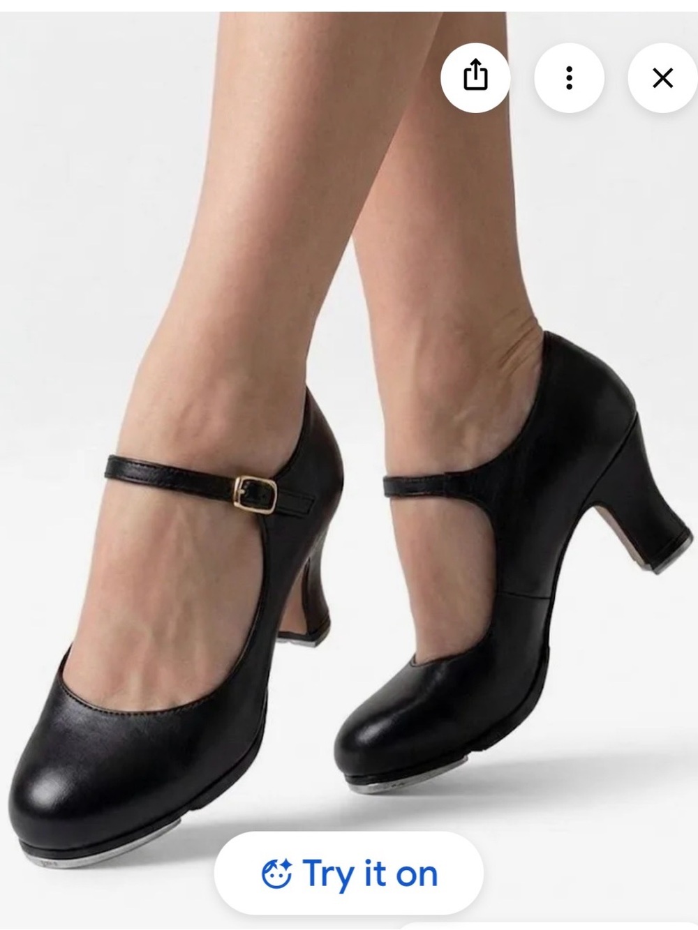 Capezio Women's 2" Student Footlight Character Shoe. Womens size 6.5